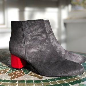 Anthropologie Matiko Calf Hair Booties EU39
